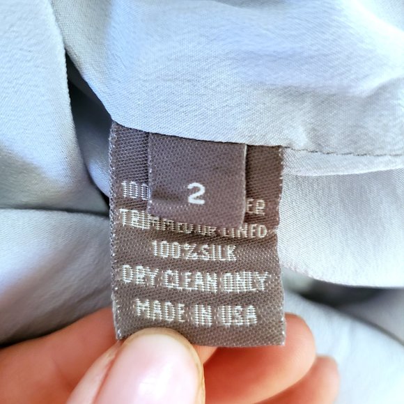 Lela Rose Sheath Dress Wave Lace in Ice Blue Size 2 EUC - Picture 12 of 16